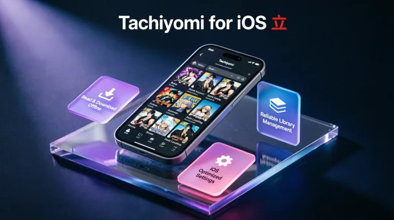 Download chapters, manga sources, settings, AltStore, iPad